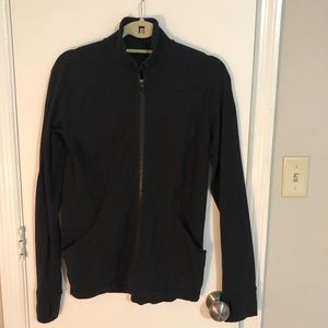 Lulu Lemon Black zip up jacket